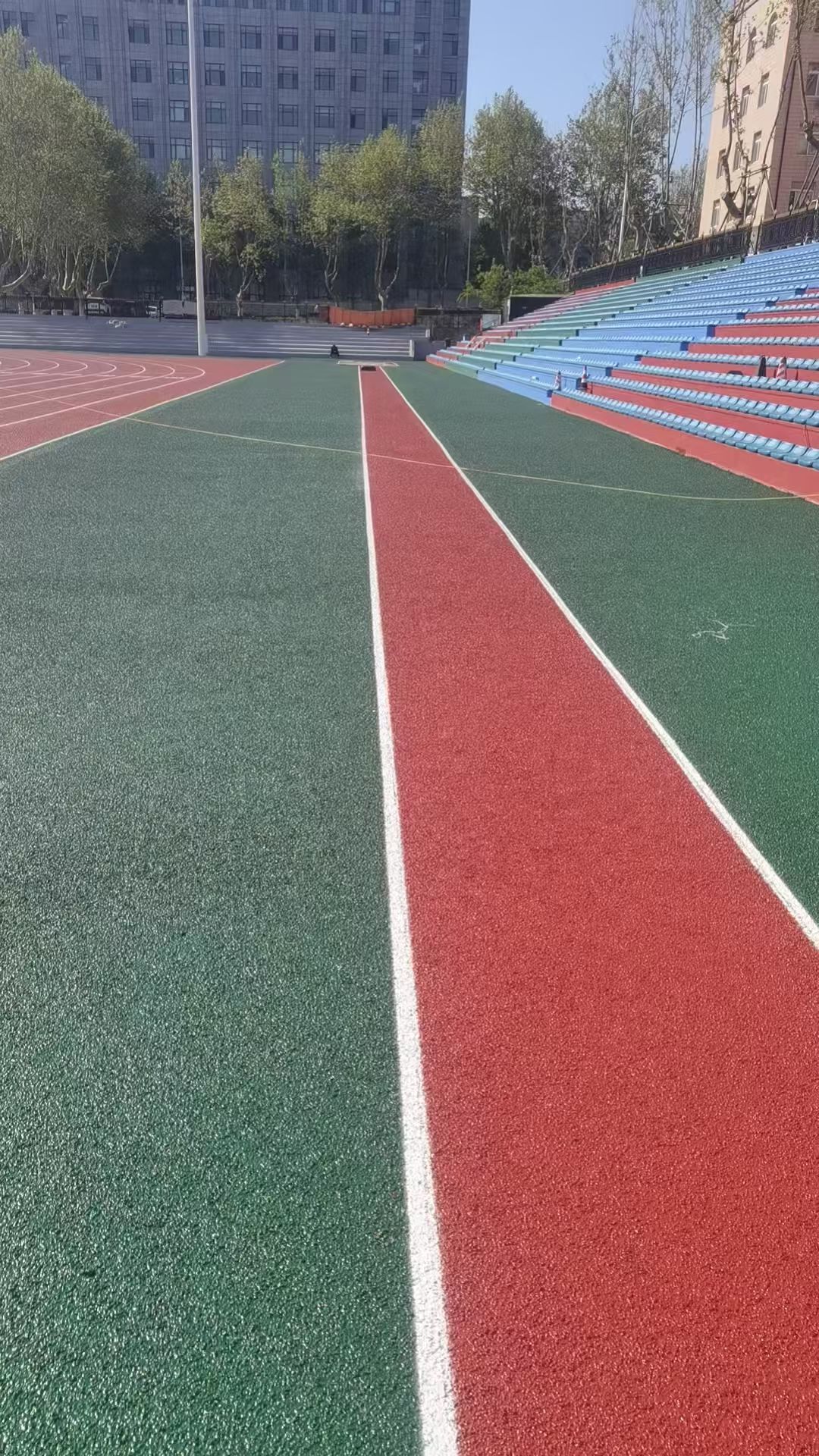 忻州市塑胶跑道材料透水跑道 - 厂家
